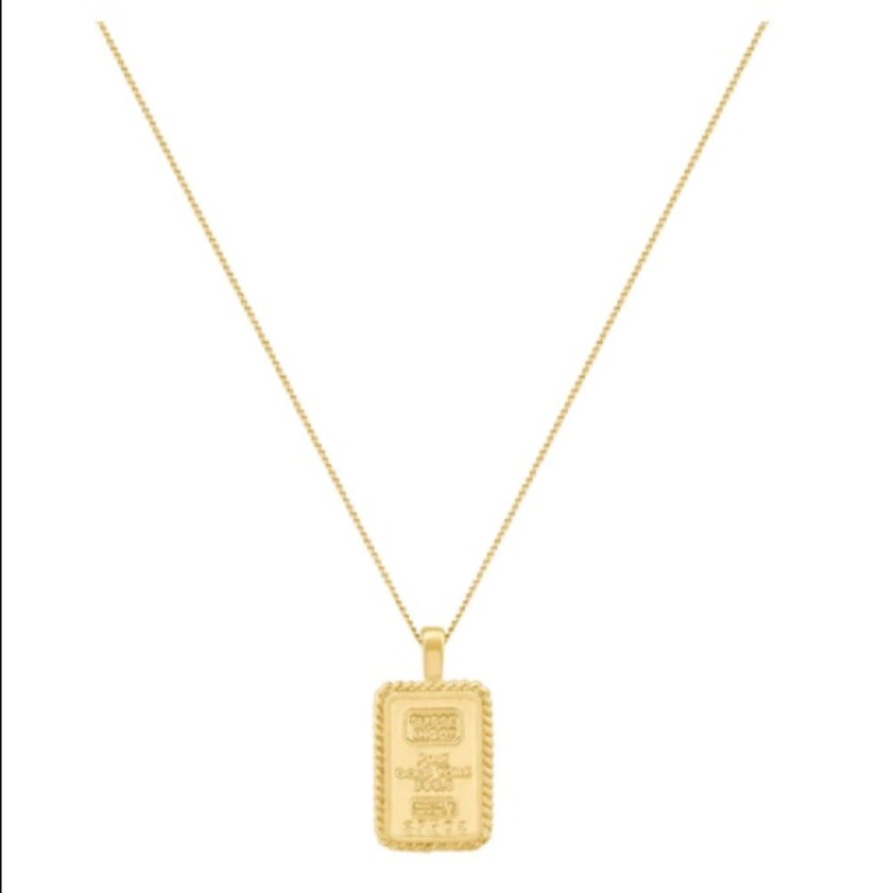 Electric Picks Gold Digger Necklace